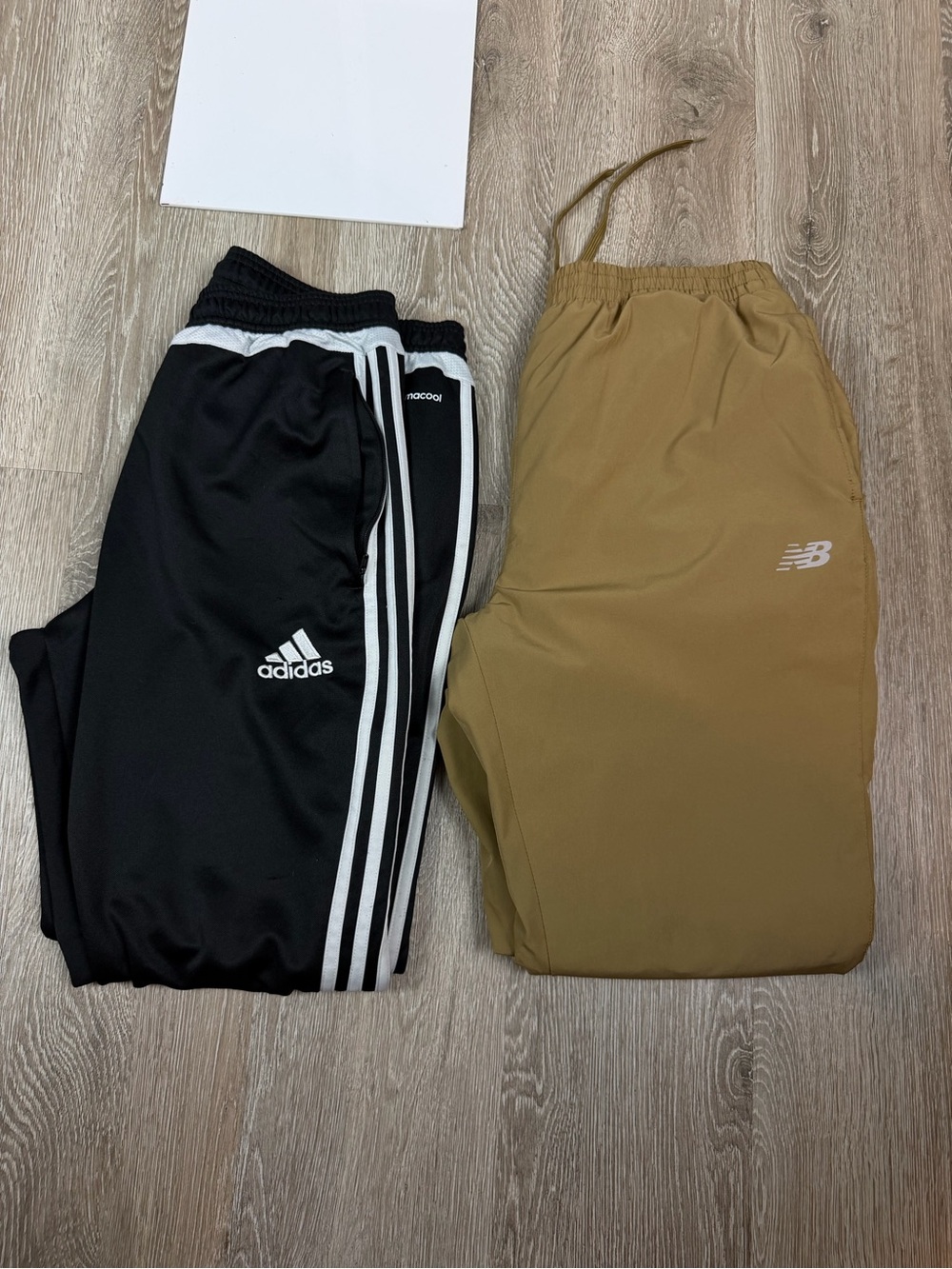 Adidas Pants black/ Brown New Balance Pants Large Preowned